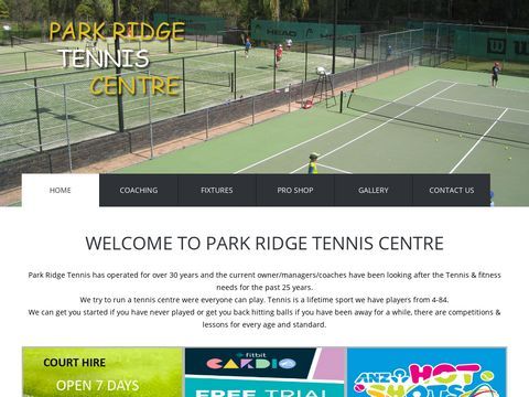 Park Ridge | Tennis Coaching Center | Queensland, BBQ, Brisbane, Australia