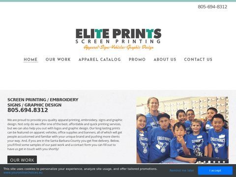 Elite Prints: Screen Printing-Embroidery-Signs