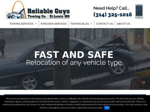 Reliable Guys Towing Service St Louis