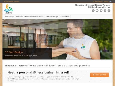 Shapeone | personal fitness trainer israel | trainer | tel aviv | israel