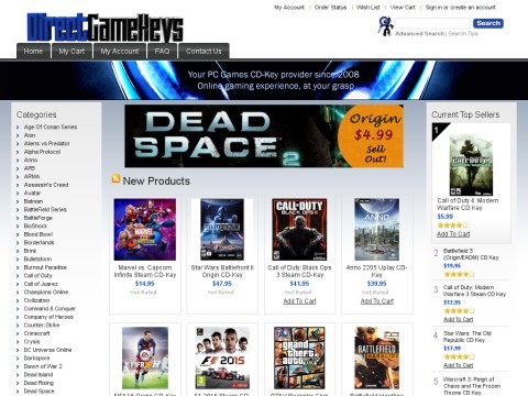 DirectGameKeys.Com - Trustworthy and Global Game Cd-Key Game Key Online Store
