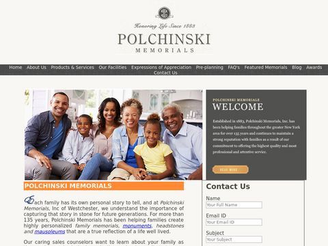 Polchinski Memorials | NY | Call (914) 984-4198
