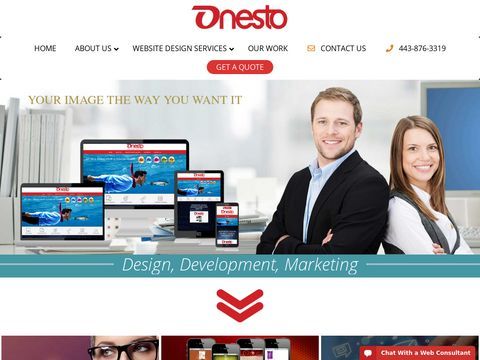 Onesto Web Development : Maryland Web Design and Development