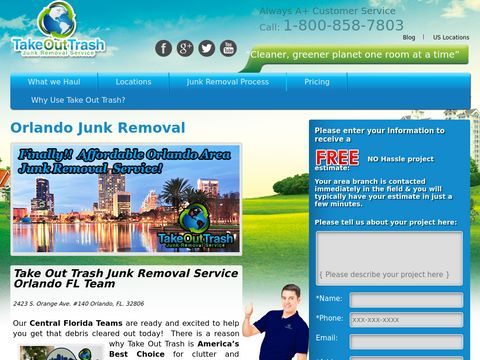 Take Out Trash Junk Removal Service