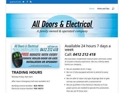 All Doors & Electrical