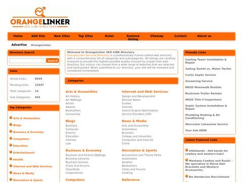 OrangeLinker - Free Seo Directory