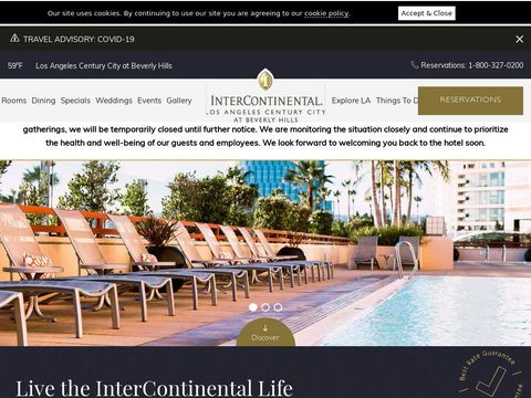 LA Luxury Hotel - InterContinental Los Angeles Century City