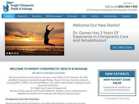 Knight Chiropractic Health and Massage