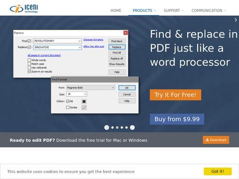 Get the latest PDF edit software