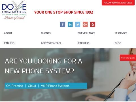 Dove Communications Inc -Your Telecommunication experts‎