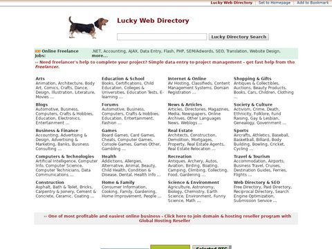LazyLucky multi search & web directory
