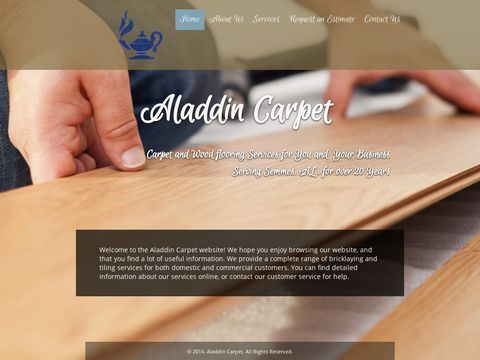 Mobile Alabama Flooring Store : Aladdin Carpets Inc
