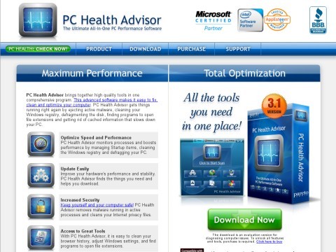 paretologic pc health advisor