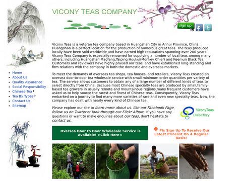 Chinese organic tea suppliers- ViconyTeas