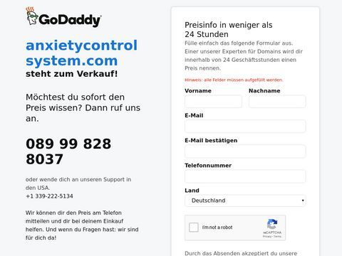 Anxiety Control System Official Site | Stop Your Panic Attacks and Anxiety Now