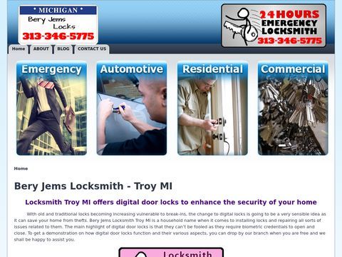 Bery Jems Locksmith - Troy MI