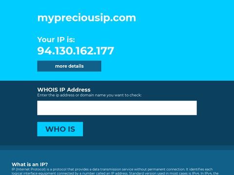 What Is My IP Address? - IP Lookup