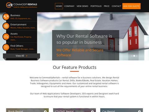 Online Rental Business Softwares