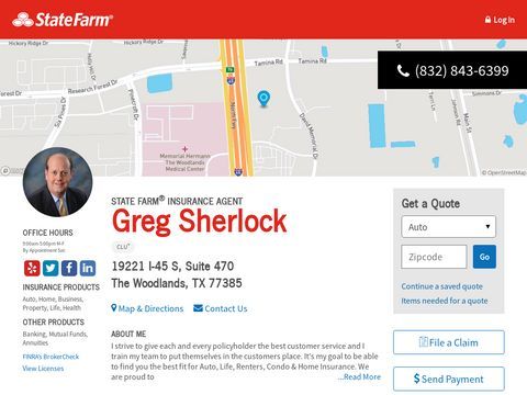 Greg Sherlock - State Farm Insurance Agent