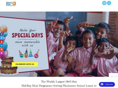NGO in India, Feeds Mid-Day Meals to Children