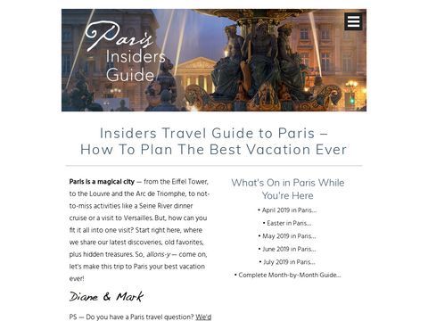Paris Insiders Guide