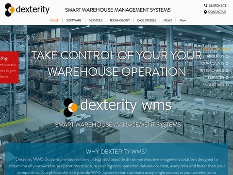 Dexterity WMS Software from Barcode IT | Warehouse Management Systems