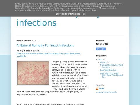 Natural remedy for yeast infections