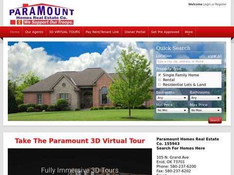 Paramount Homes Real Estate Co