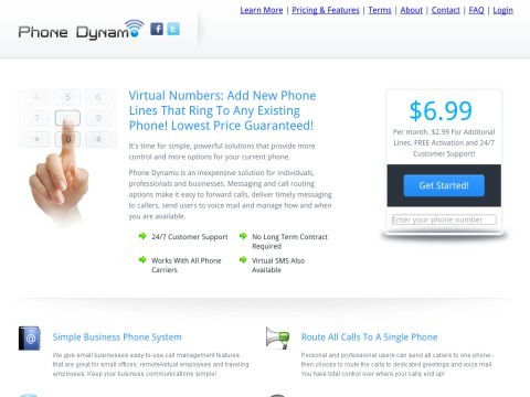 Phone Dynamo - Virtual Phone Services