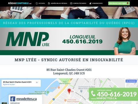 MNP Ltée - Syndic Autorisé en Insolvabilité - Longueuil