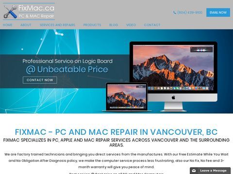 Macintosh Computer Service : North Vancouver : West Vancouver : MW Mac Consulting