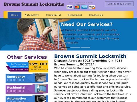 Browns Summit Locksmiths