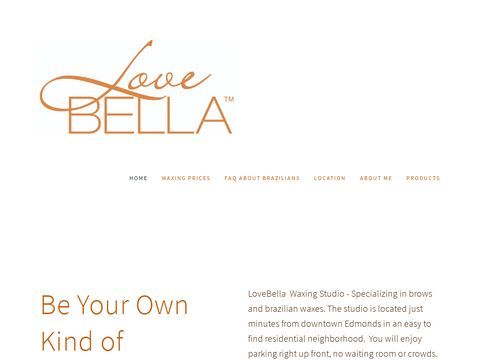 Love Bella ~ Facials, Skin Care & Waxing Studio