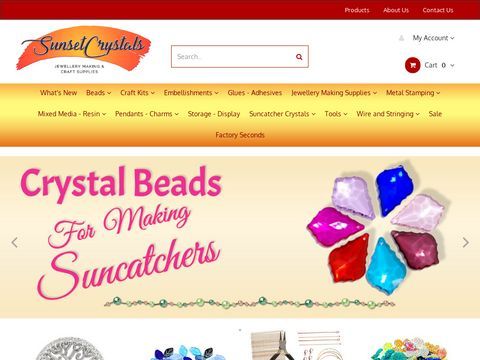 Sunsetcrystals - Beads, Crystals, Jewellery, Craft Supplies