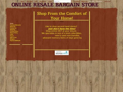 Online Resale Bargain Store