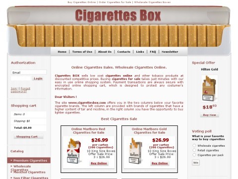 Cheap Cigarettes Online