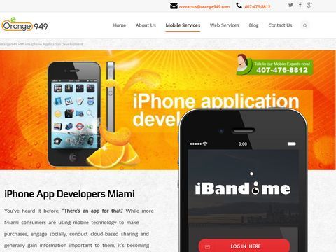 App developers Miami|iPhone app developers/development Miami