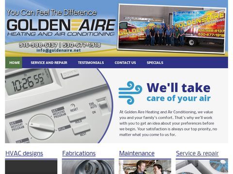 Golden Aire Heating & Air Conditioning