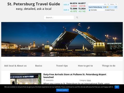 Useful information about St Petersburg for tourists