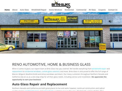 Brite Glass - Reno Windshield Replacement, Auto Glass & Home Windows