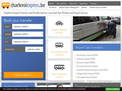 Charleroi airport transfer