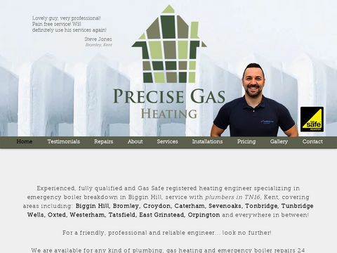 Precise Gas Heating