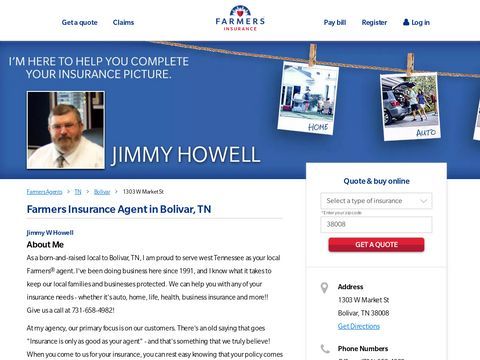 Farmers Insurance - Jimmy Howell