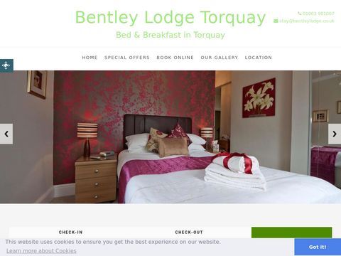 Bentley Lodge Hotel Torquay - Guest House