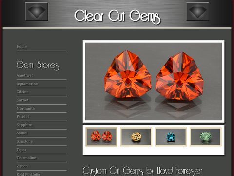 Fine American Custom Cut Gemstones