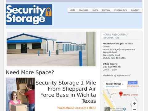 Security Storage of Wichita Falls
