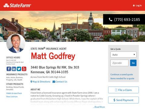 Matt Godfrey - State Farm Insurance Agent