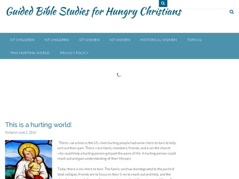 Guided Bible studies for hungry Christians