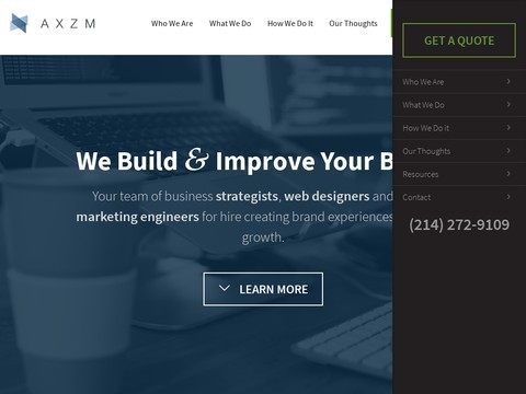 AXZM Dallas Web Design and Internet Marketing
