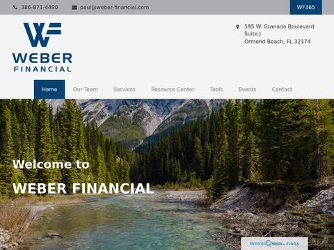 Weber Financial | Ormond Beach | Financial Planner | Investment Advisors